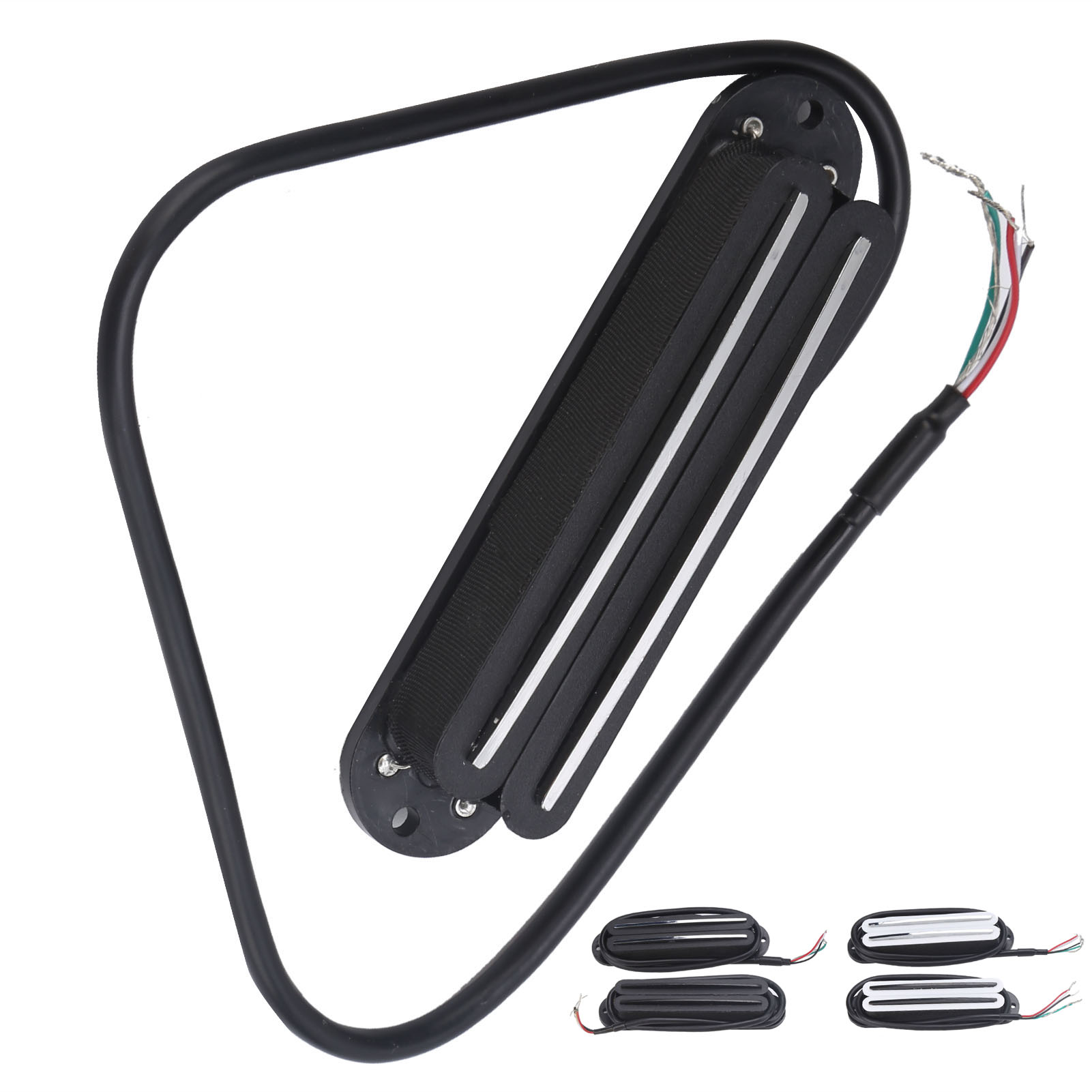 11K Dual Hot Rail Humbucker Pickup Ceramic Magnet ABS Electric Guitar Access WYD - Picture 26 of 34