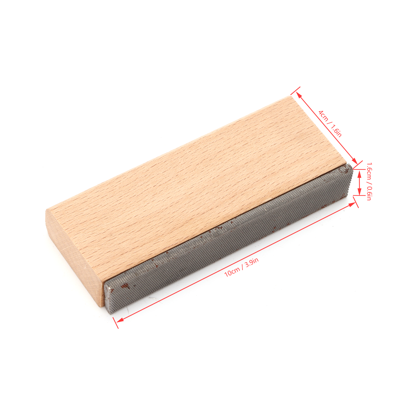 Blocco levigatura chitarra portatile acero metallo tasto livellamento strumento modellante Burr Re CHU - Foto 16 di 22