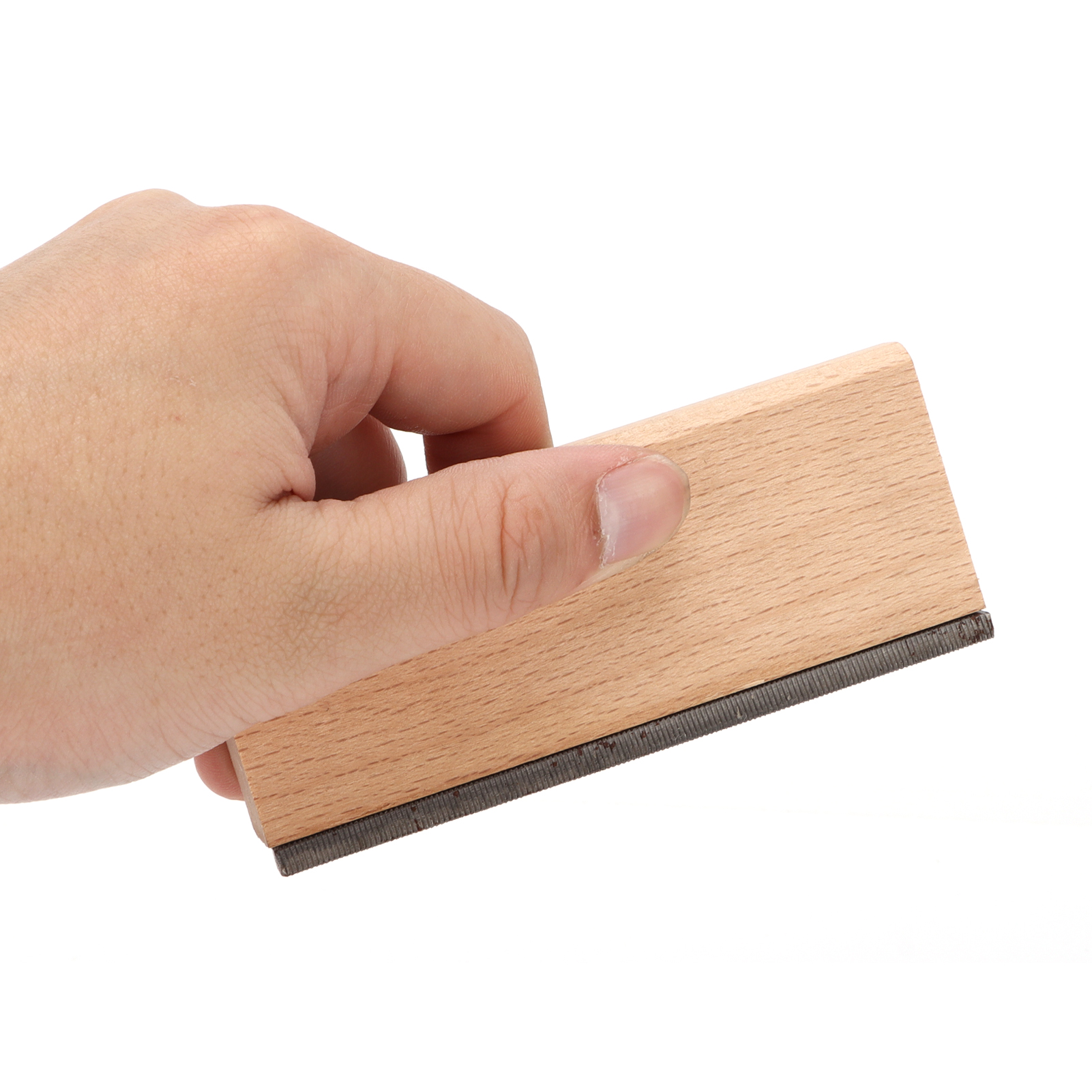 Blocco levigatura chitarra portatile acero metallo tasto livellamento strumento modellante Burr Re CHU - Foto 22 di 22