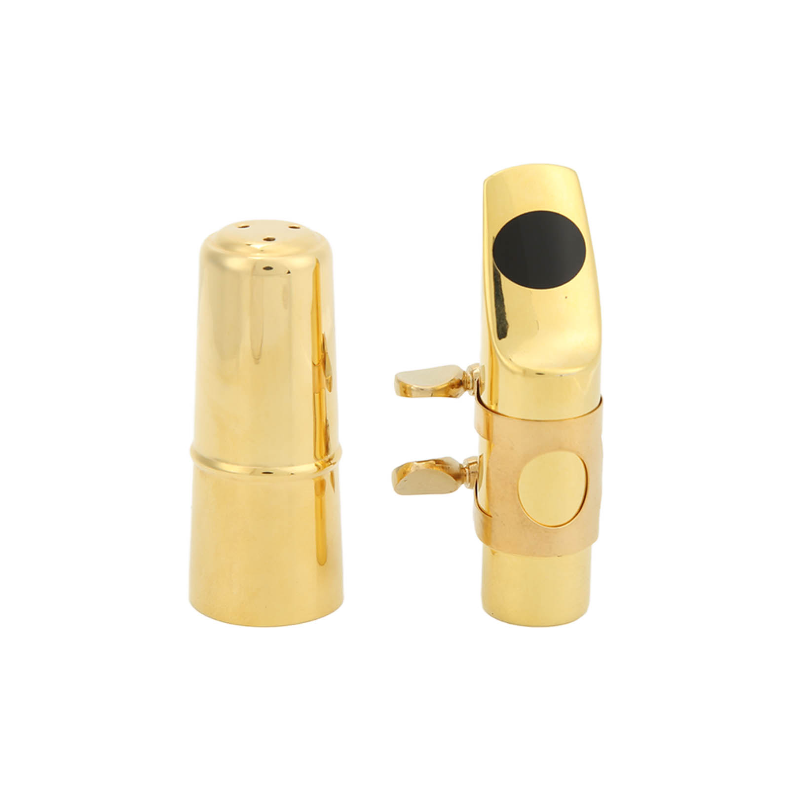 Saxophon Mundstück Kit Metall Für Althorn Alto Sax Mit Cap Kissen Instrument CUB - Bild 28 von 28