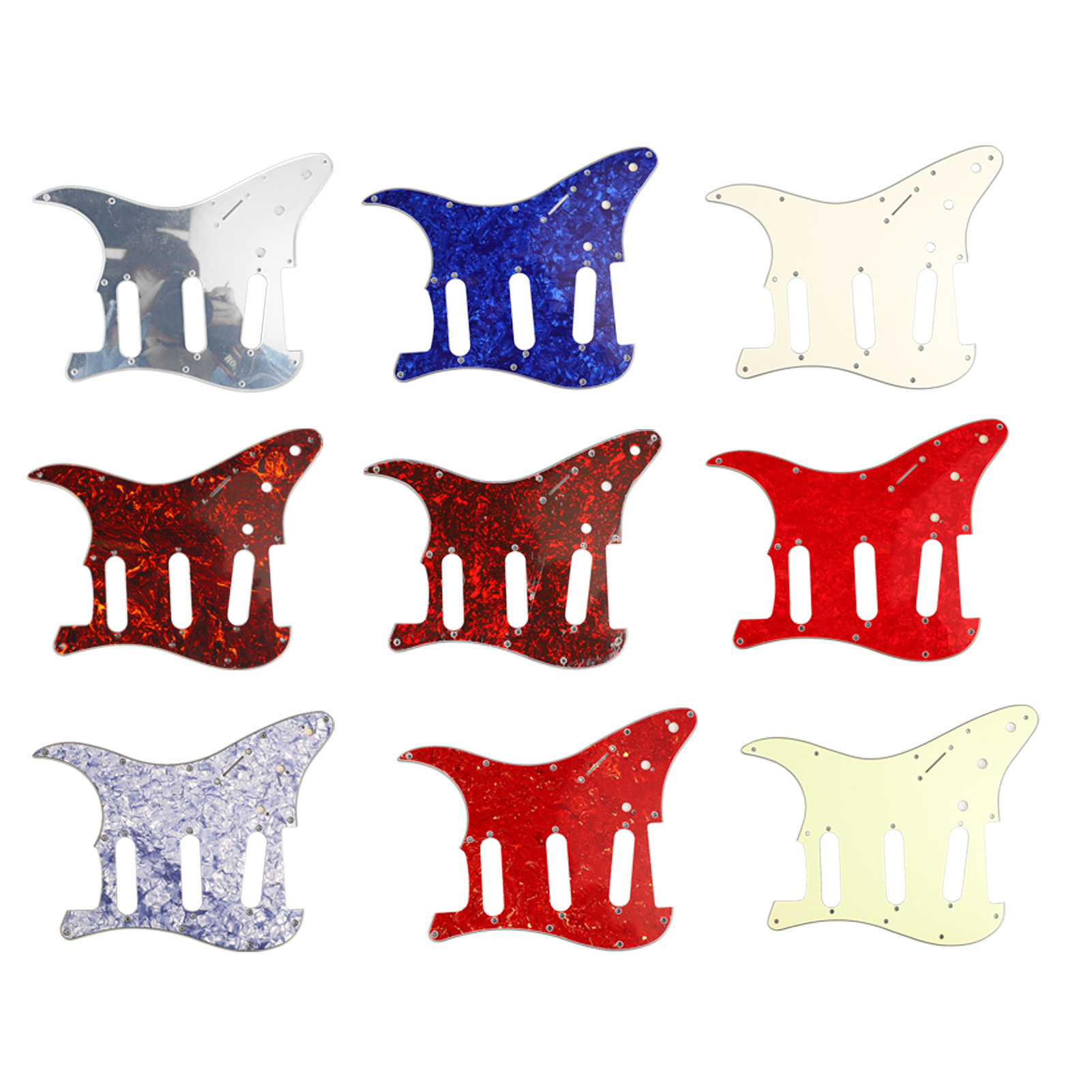 Guitar Pickguard Replacement Aluminum Foil Shielding PVC Scratch Protection WYD - Picture 43 of 46