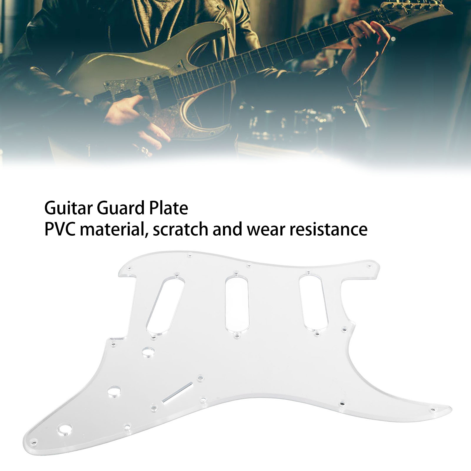 Guitar Pickguard Replacement Aluminum Foil Shielding PVC Scratch Protection WYD - Picture 34 of 46