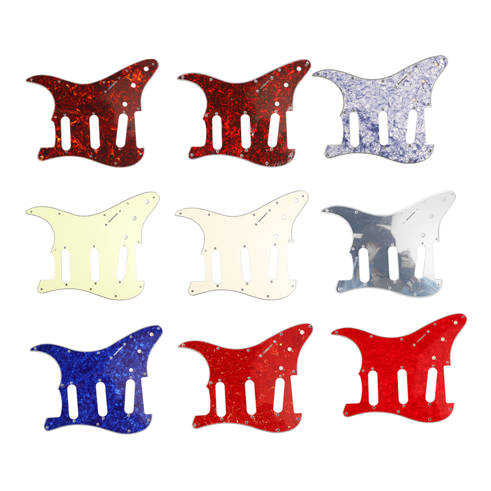 Guitar Pickguard Replacement Aluminum Foil Shielding PVC Scratch Protection WYD - Picture 25 of 46