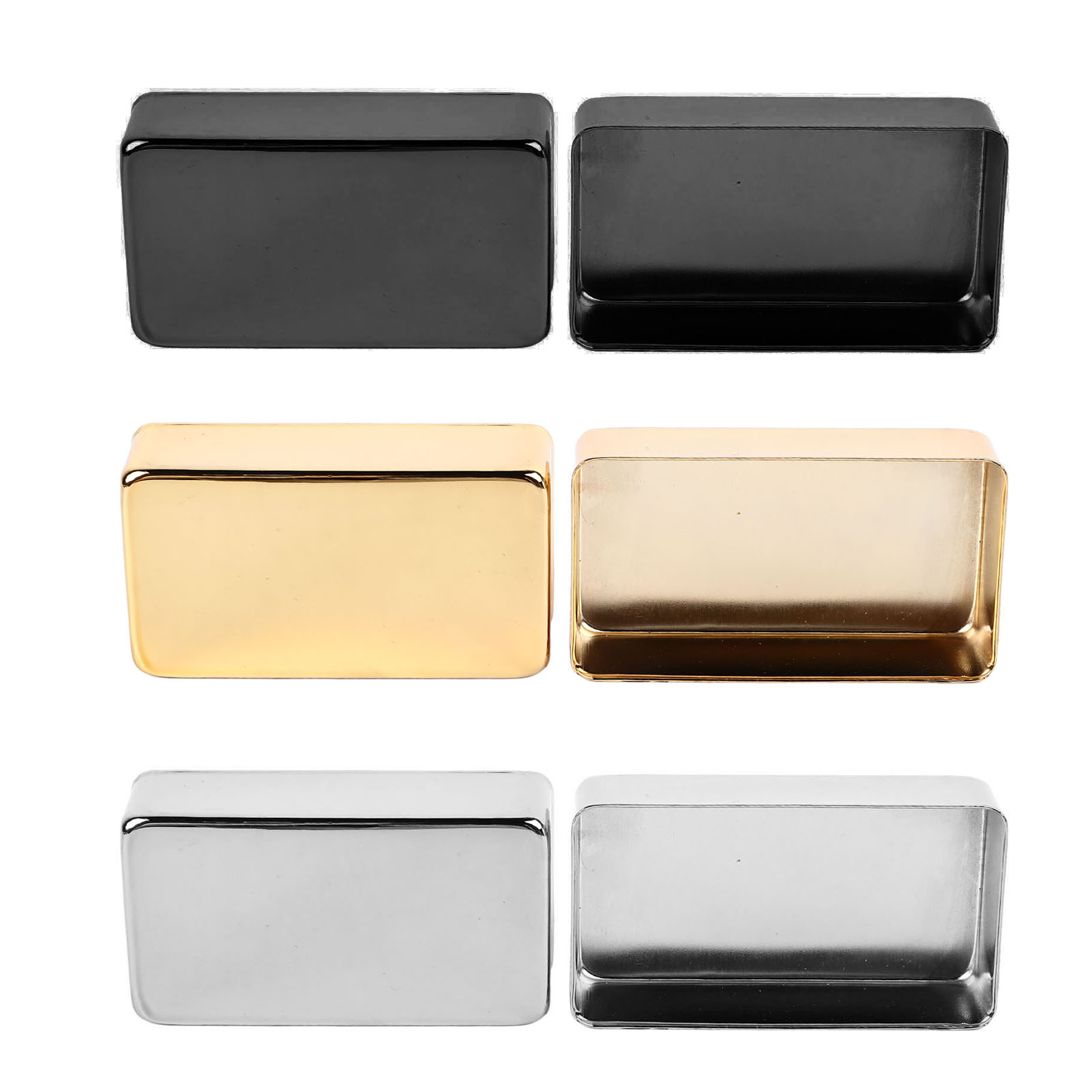 2PCS Electric Guitar Pickup Cover Closed Type Sealed Humbucker Double Coil P GDM - Picture 18 of 21