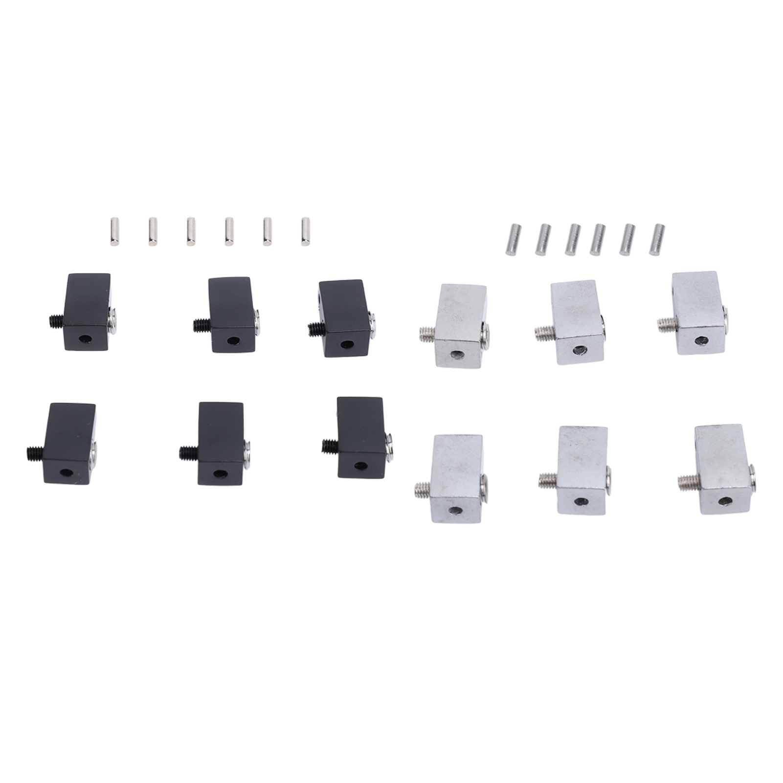 6Pcs Guitar String Locking Nut Split Type Bridge Lock Headless Electric Guit HR6 - Picture 25 of 28