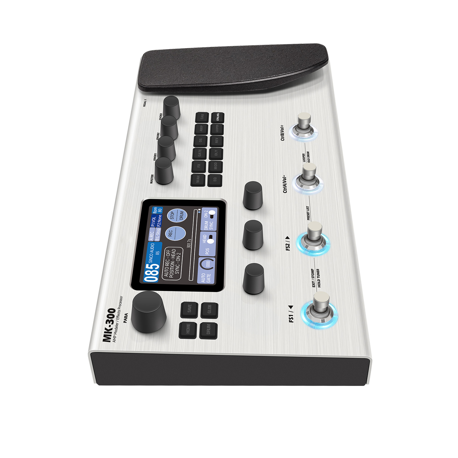 M-VAVE MK-300 Guitar Bass AMP Modeler & Effects Processor W/ 320+
