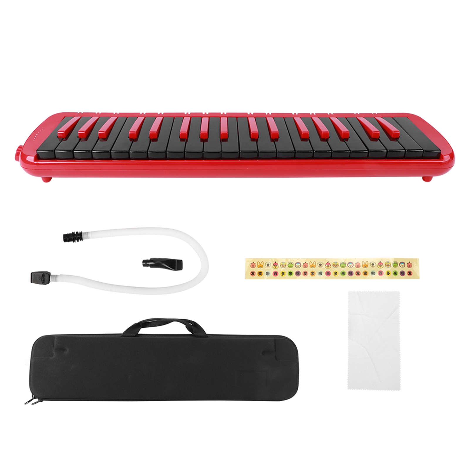 37 Key Melodica Blowpipe Musical Instrument with Carry Bag For Beginners