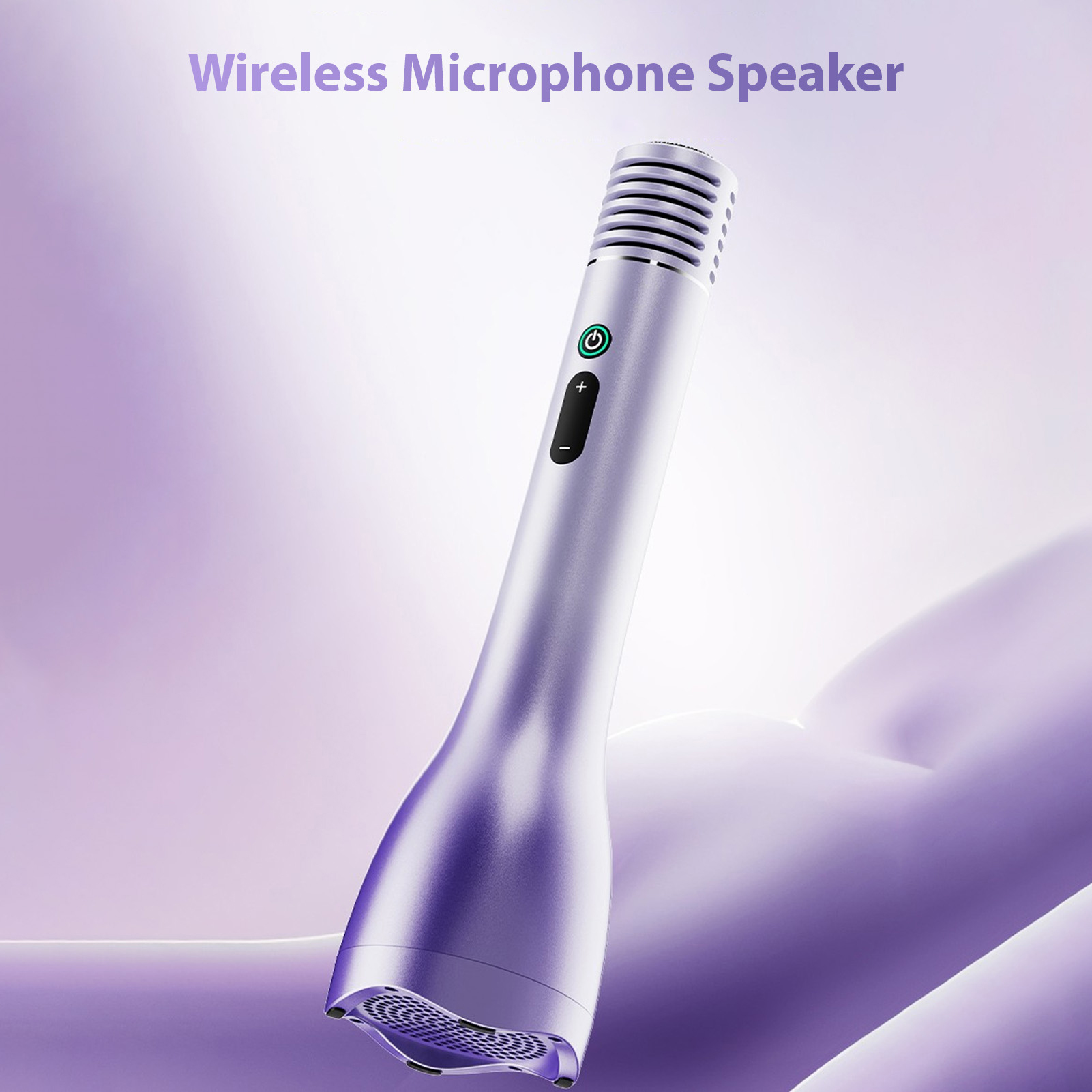 Wireless Microphone Speaker Portable Handheld Mic For Karaoke Teaching Party