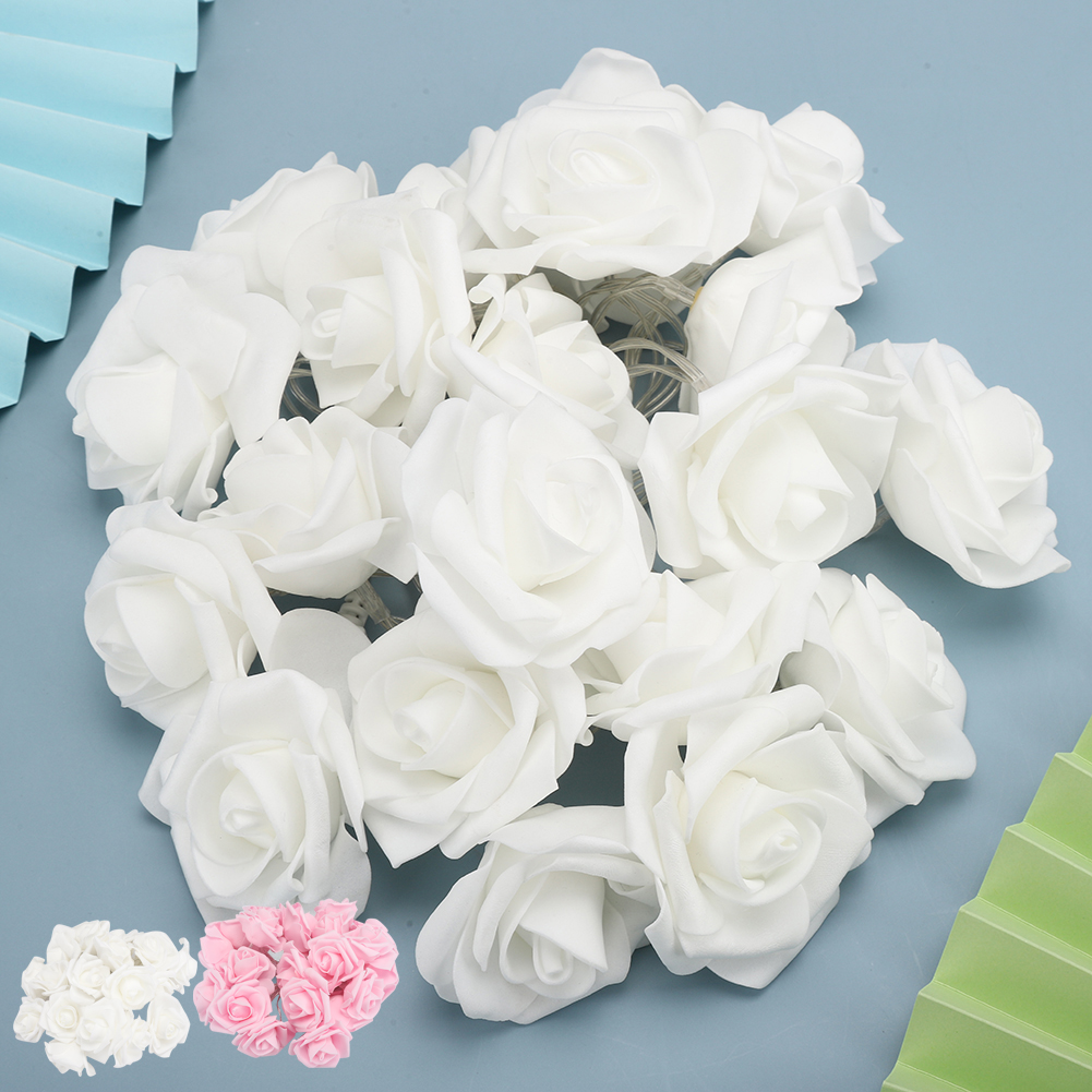 3 Meter 20LED USB Artificial Flower String Lights Rose Fairy Lights For Vale HG5 - Picture 10 of 15