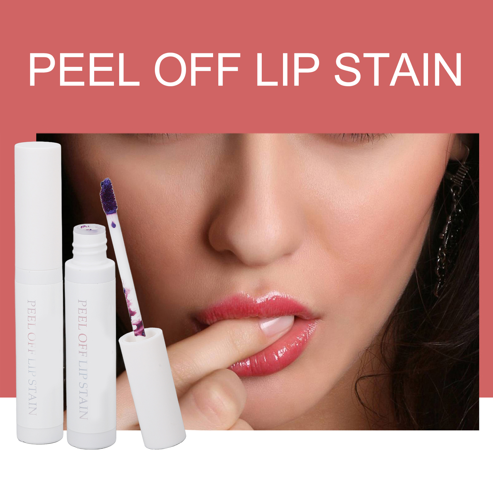 Peel Off Lip Stain Moisturizing Long Lasting Smudge Proof Waterproof Lip Glo DGD