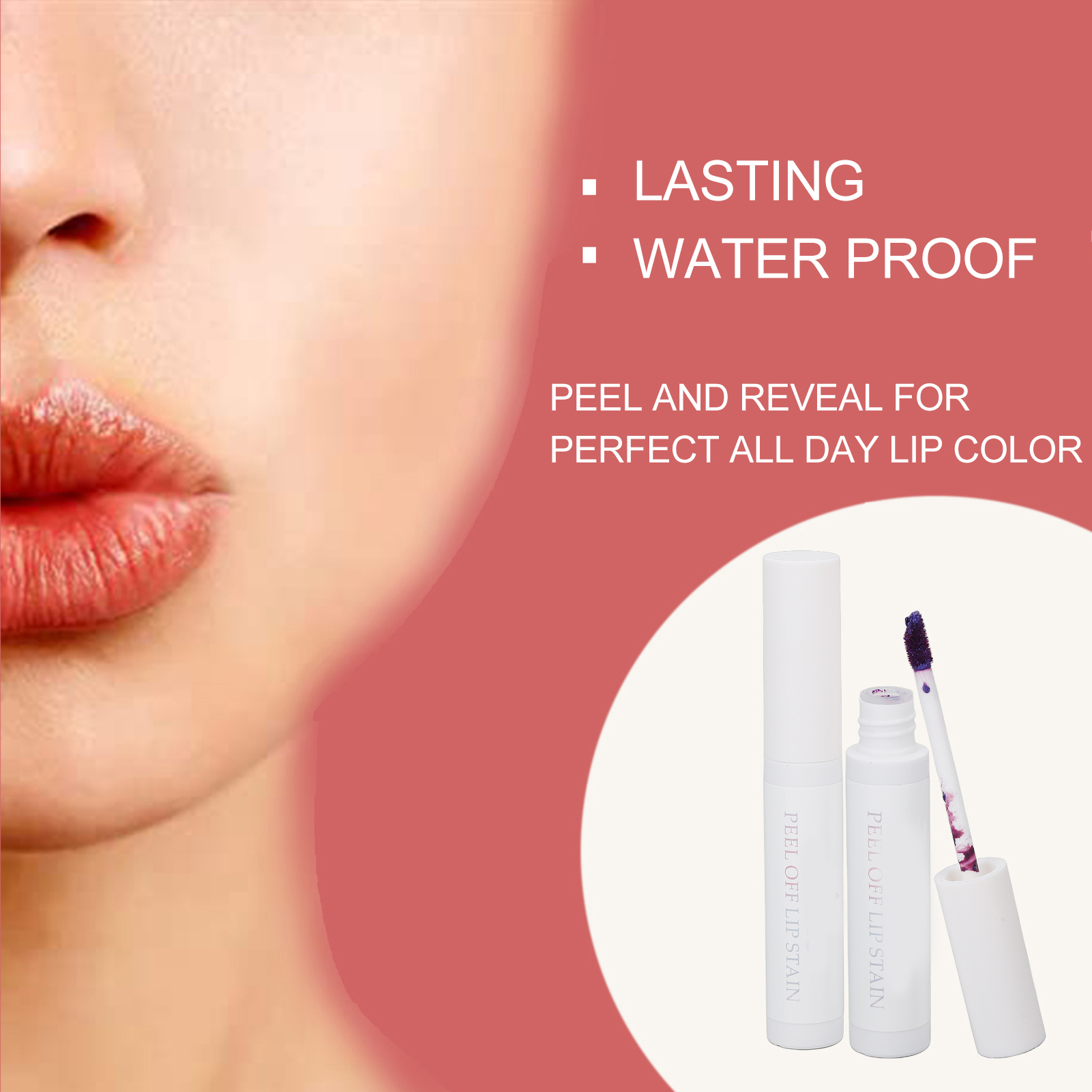 Peel Off Lip Stain Moisturizing Long Lasting Smudge Proof Waterproof Lip Glo DGD