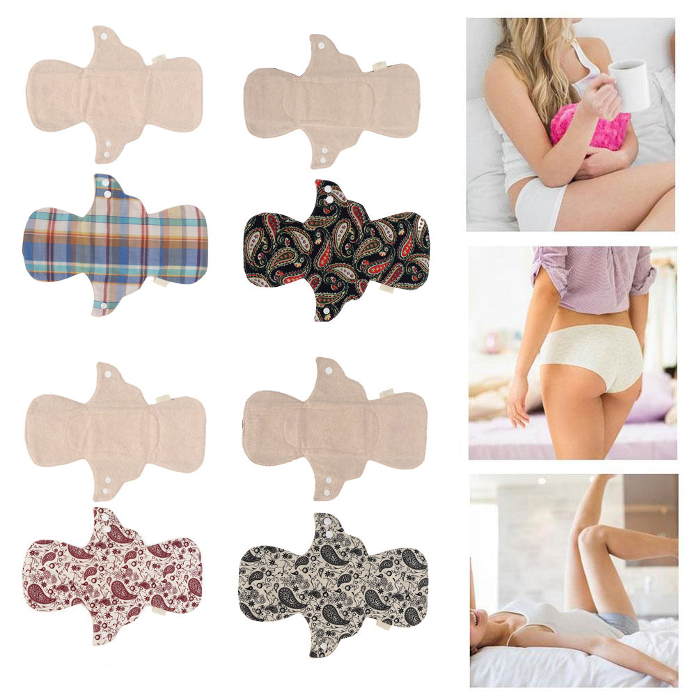 Feminine Skin Friendly Washable Cloth Menstrual Pad Reusable Sanitary Napkin HR6 - Picture 14 of 18