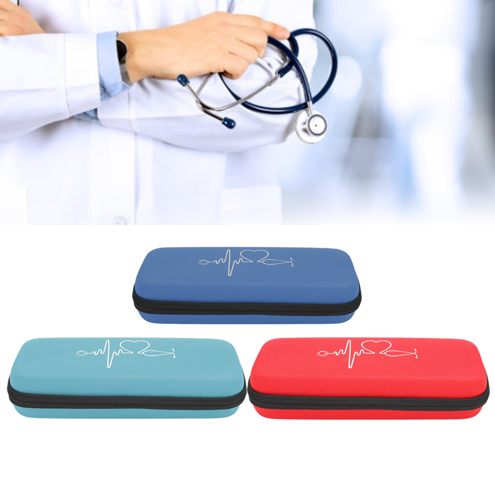 Portable Household Stethoscope Storage Box Organizer Case Storage Bag Contai ABE - Picture 18 of 20