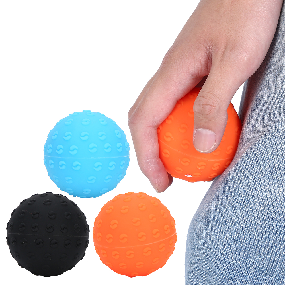 Fascia Massage Ball Silicone Fitness Yoga Exercise Massage Ball For Body Sho TJS
