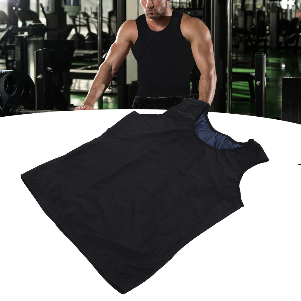 Men Fitness Sport Fat Burning Shapewear Sauna Sweat Weight Loss Waist Traine ABE