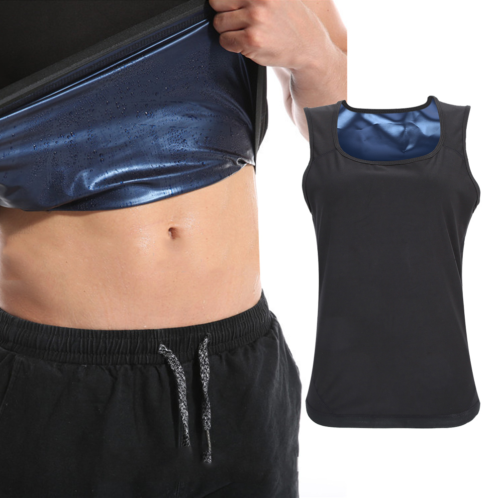 Men Male Sweat Vest Shapewear Fitness Sauna Workout Quick Dry Shapewear Vest LSO - Picture 26 of 28