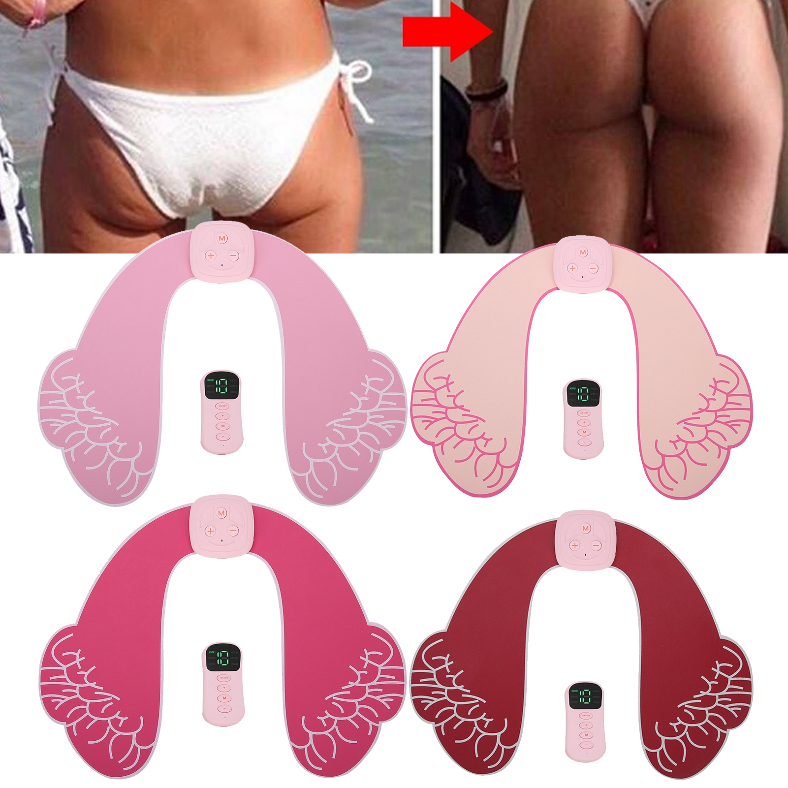 Electric Hip Trainer Remote Butt Muscle Stimulator Rechargeable Lifting Butt WYD - Picture 27 of 28