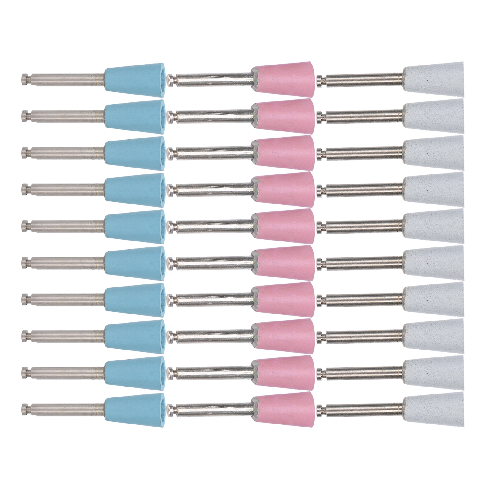 JY 10pcs Dental Polishing Burs Low Speed Dental Grinding Polisher Burs Drill Bi - Bild 18 von 24