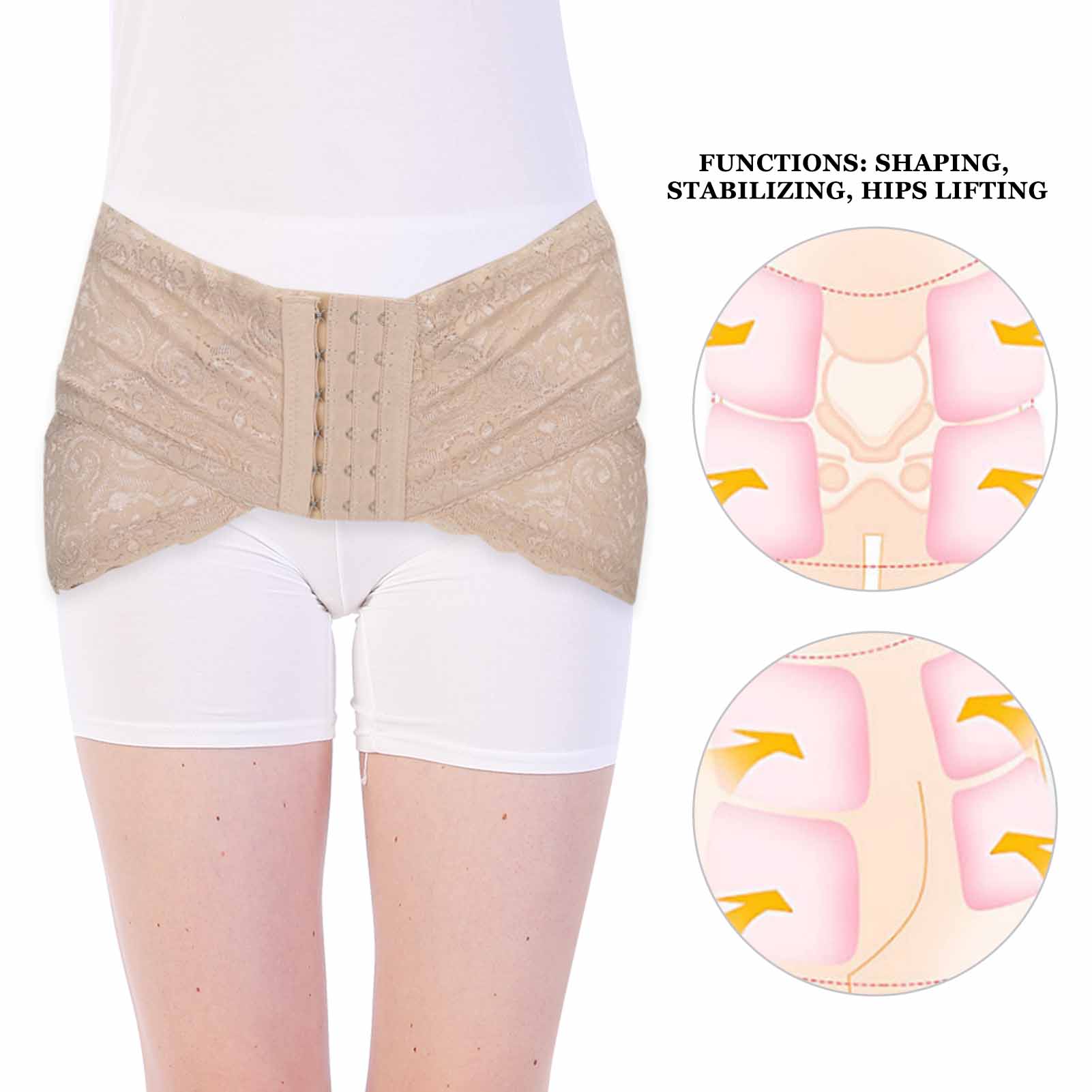 HipUp Pelvis Correction Belt Postpartum Belt Women Pelvic Correction Belt WYD - Picture 20 of 21
