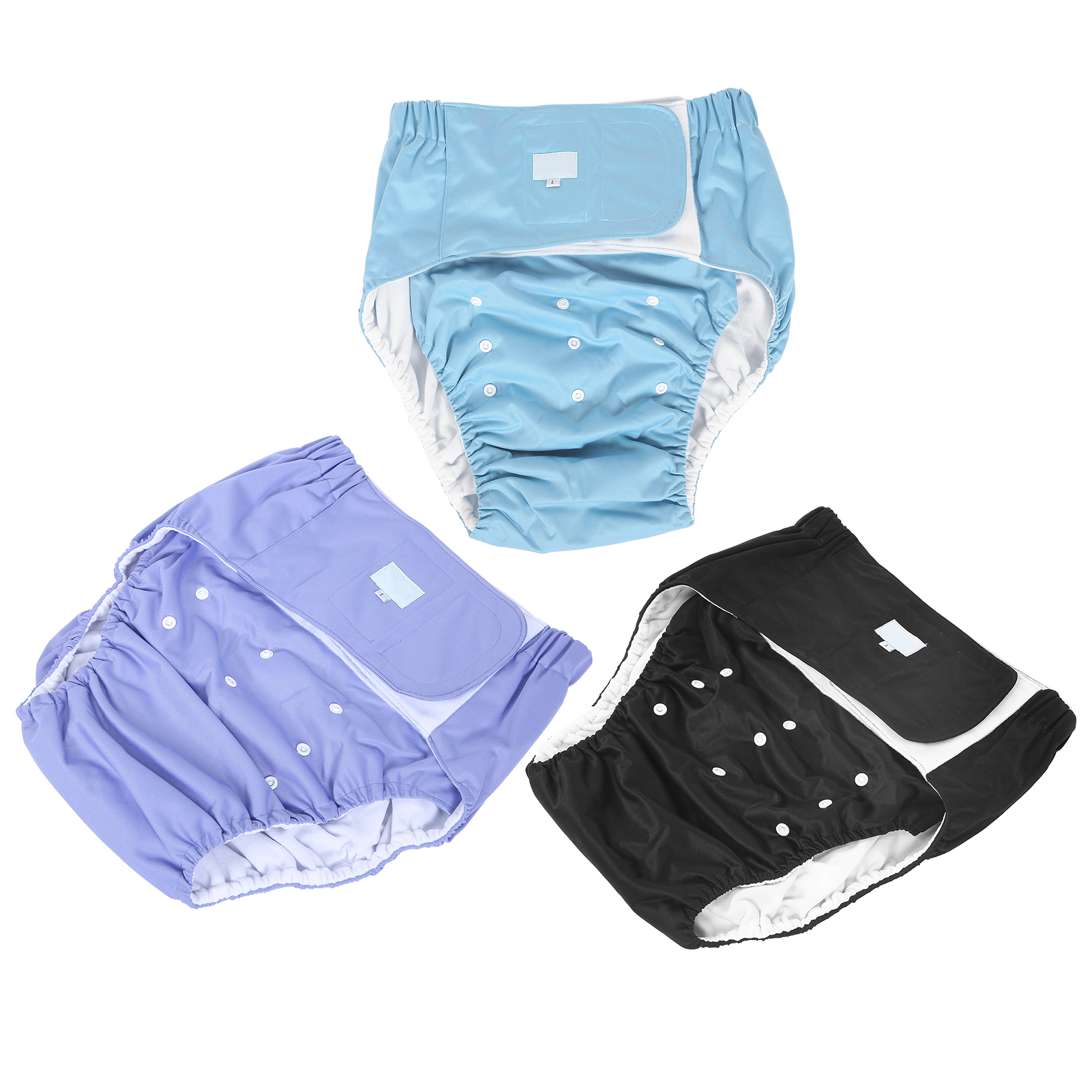 Adult Diaper Reusable Elderly Incontinence Nappy Washable Adjustable Diaper WYD - Picture 15 of 19