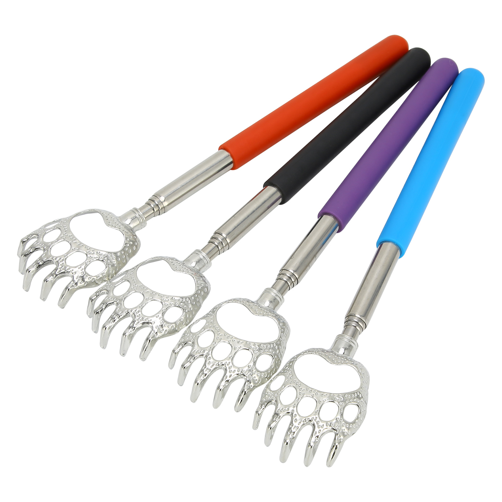 Telescoping Back Scratcher Household Stainless Steel Extendable Back Scratch HG5 - Picture 11 of 22