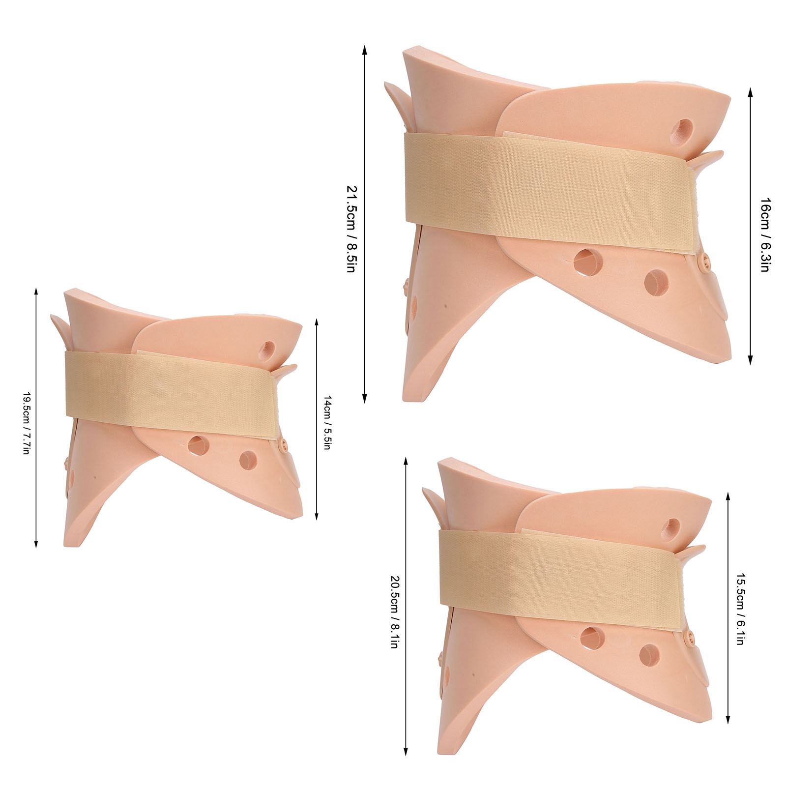 Adults Neck Collar Breathable Neck Stress Relive Cervical Traction Device With - Bild 27 von 32