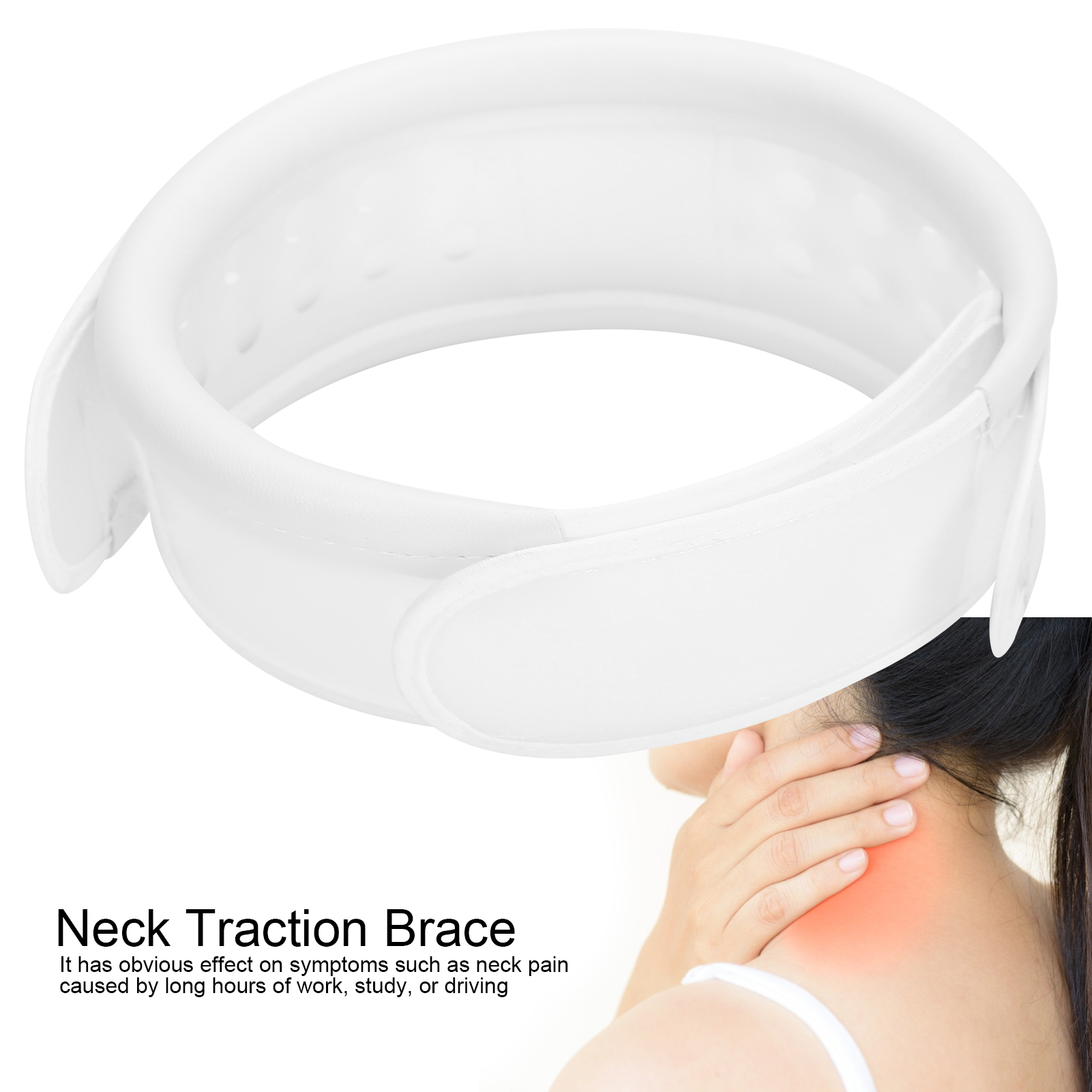 Adjustable Cervical Collar Pain Relief Cervical Spine Neck Support Brace S - Picture 15 of 16