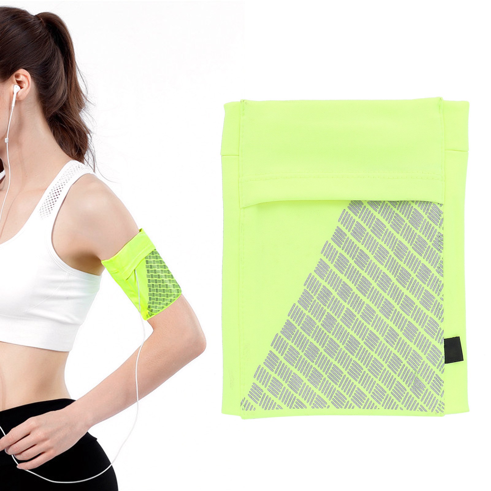 Sports Cell Phone Armband Strap Fitness Workout Arm Band Pouch Case Holder G WYD - Photo 27 sur 32