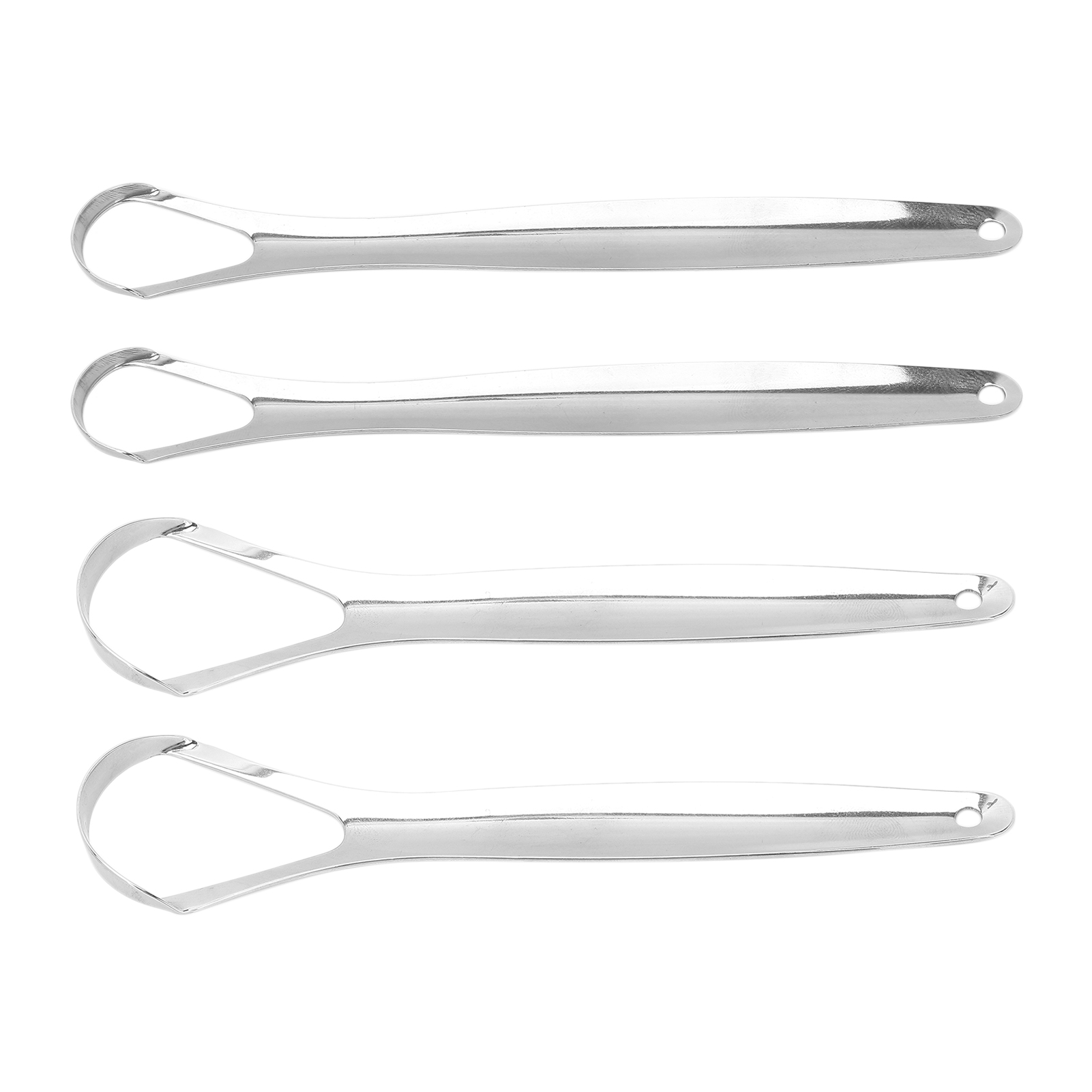 2pcs Adult Tongue Scraper Portable Reusable Stainless Steel Freshen Breath T HR6 - Picture 26 of 28