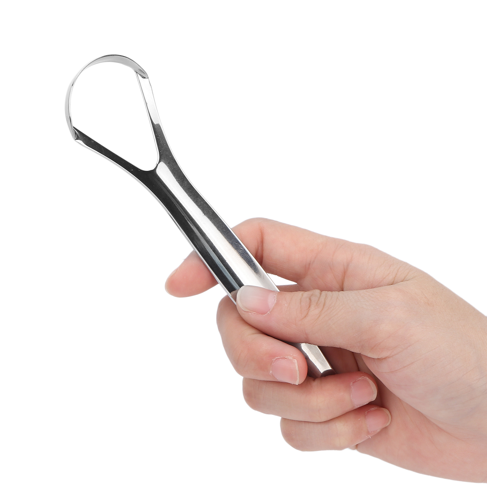 2pcs Adult Tongue Scraper Portable Reusable Stainless Steel Freshen Breath T HR6 - Picture 28 of 28