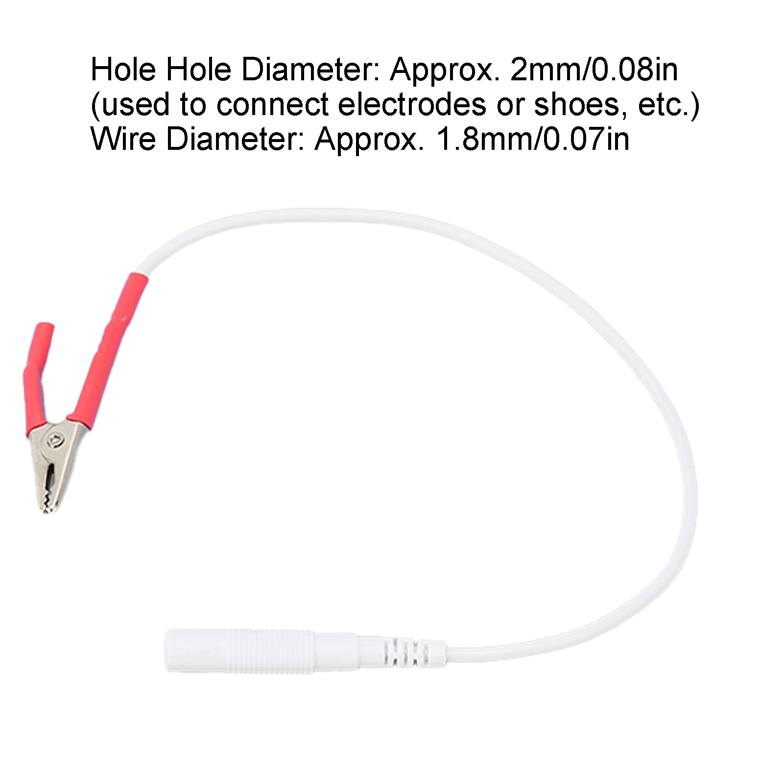 Alligator Clip Clamp Test Cable Electrode Accessories For Electronic Ac HR6 - Picture 26 of 28