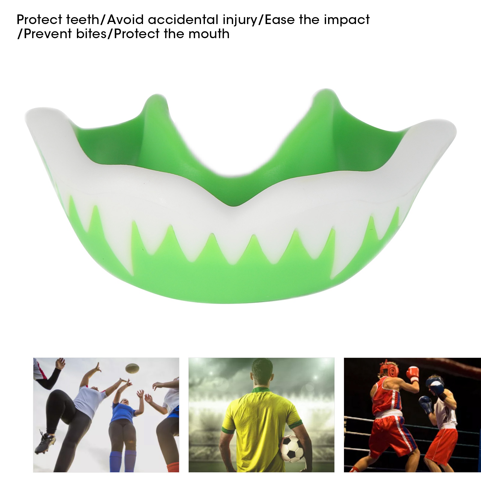 Sports Boxing Mouth Guard Portable Athletes Mouthguard For Basketball Footba HR6 - Picture 23 of 28