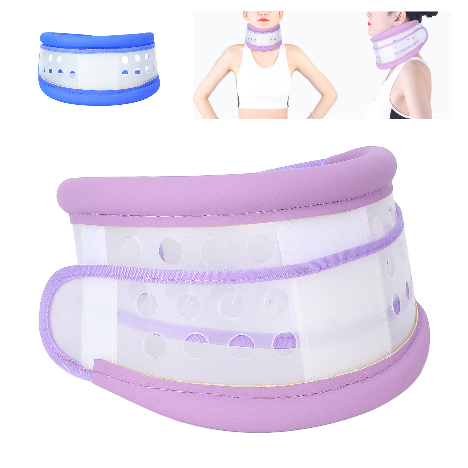 Cervical Collar Adjustable Neck Brace Collar Support Correct Bone Care For N L2S - Picture 26 of 34