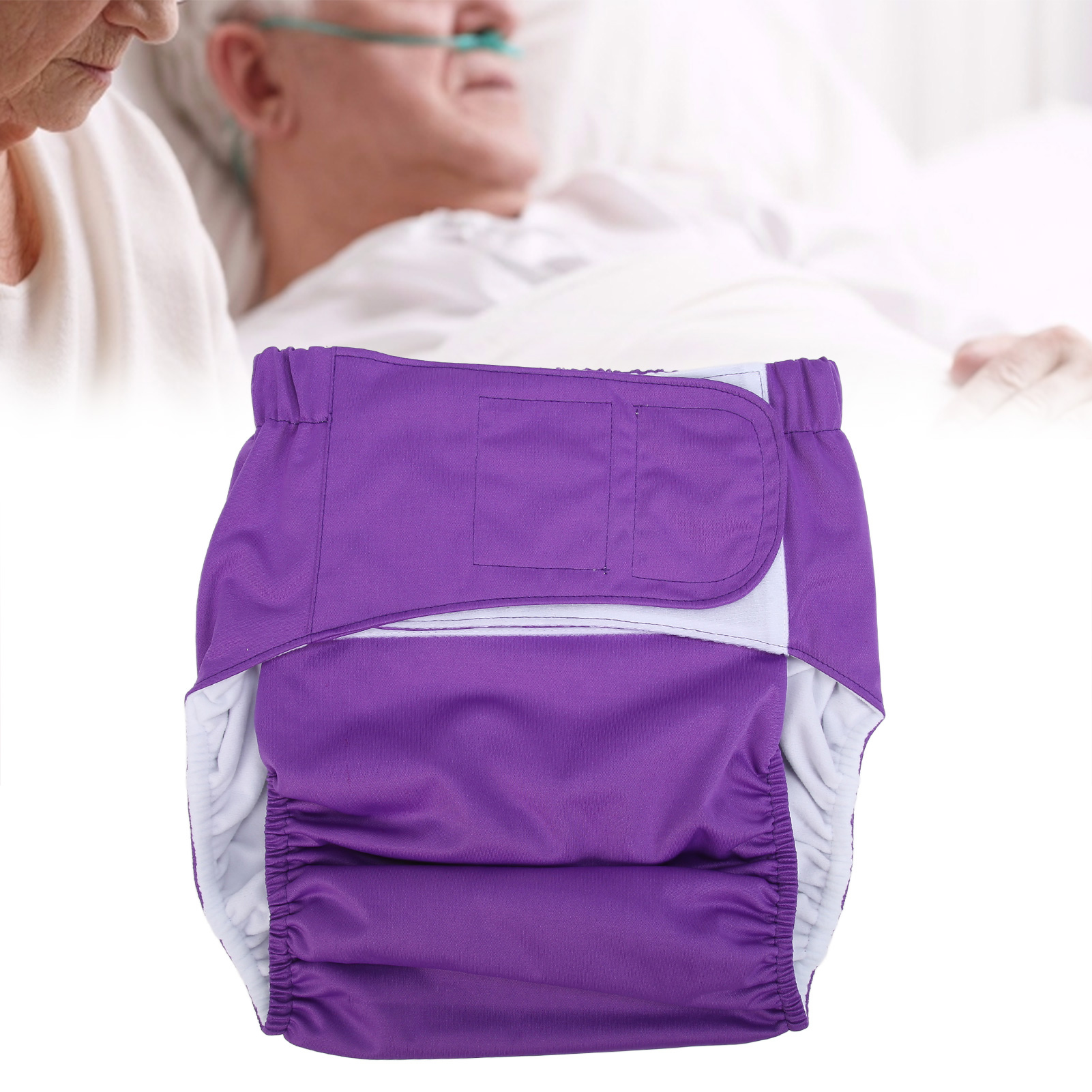 Adult Cloth Diaper Reusable Washable Elderly Incontinence Nappies WYD - Picture 25 of 30