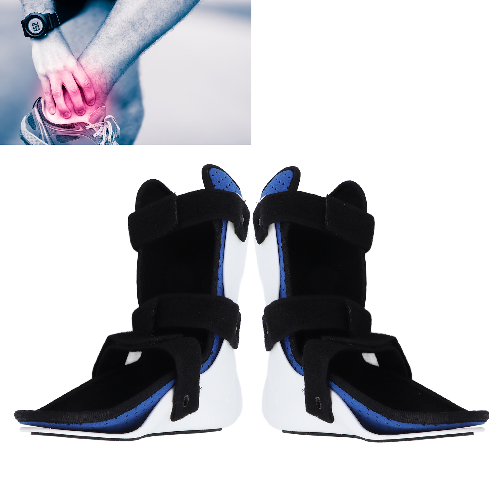 Ankle Foot Orthosis Support Drop Brace Padded Drop Foot Brace For Foot Drop NAU - Picture 25 of 42