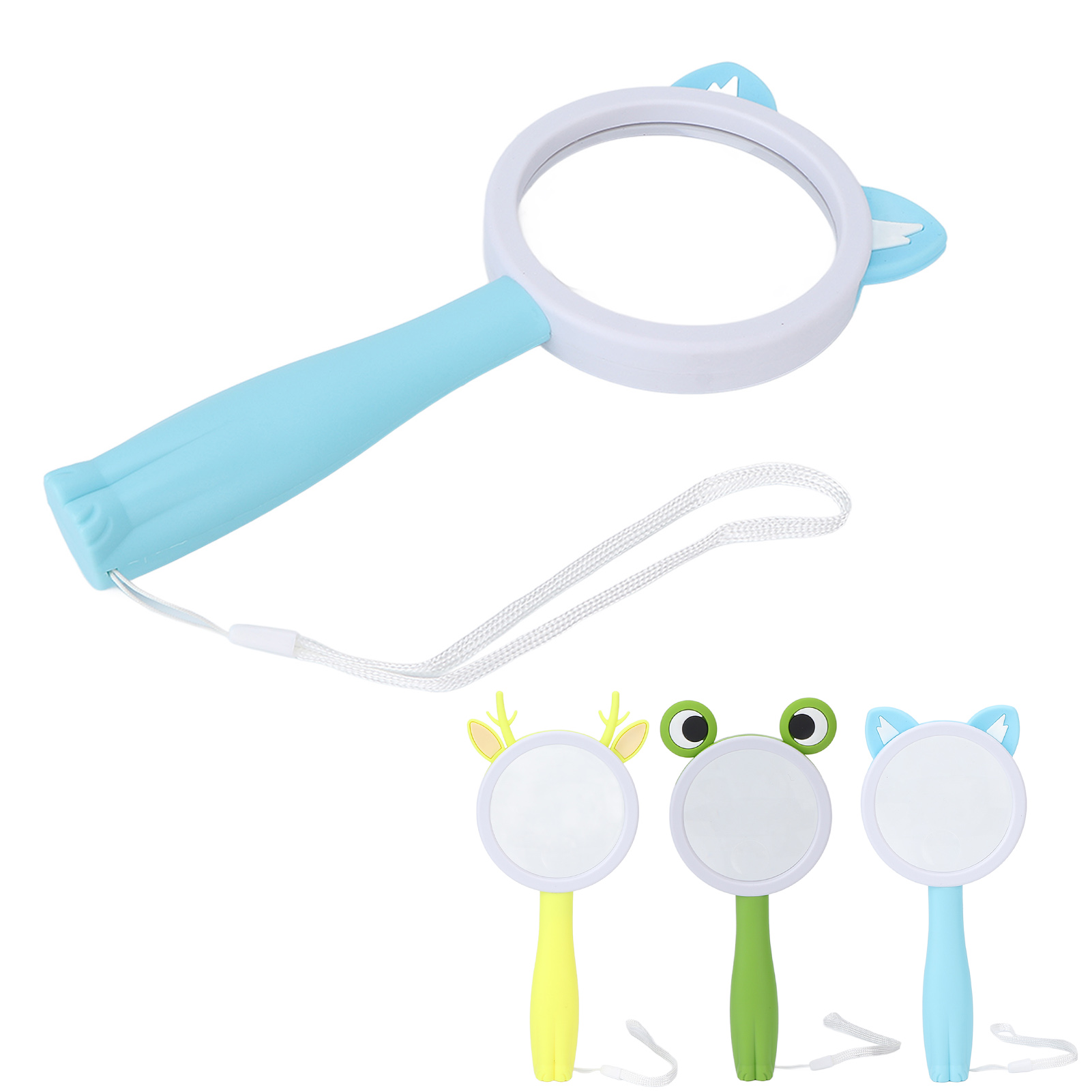 Handheld Magnifier Professional Magnifying Glass For Elder Reading Kids Scie HOM - Picture 17 of 21