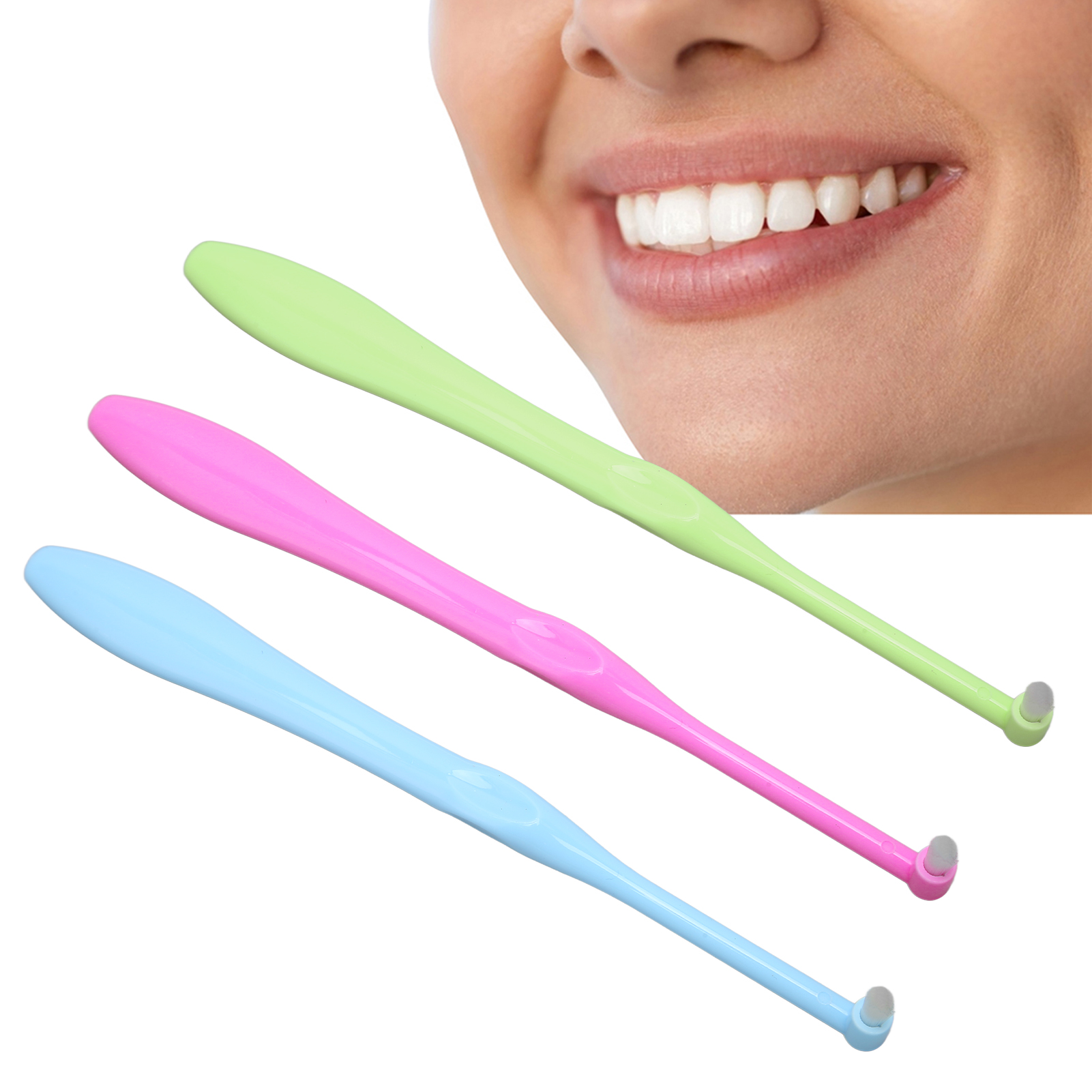 Single Interspace Brush Orthodontic Dental Toothbrush Braces Cleaning Toothb LVE - Picture 26 of 31
