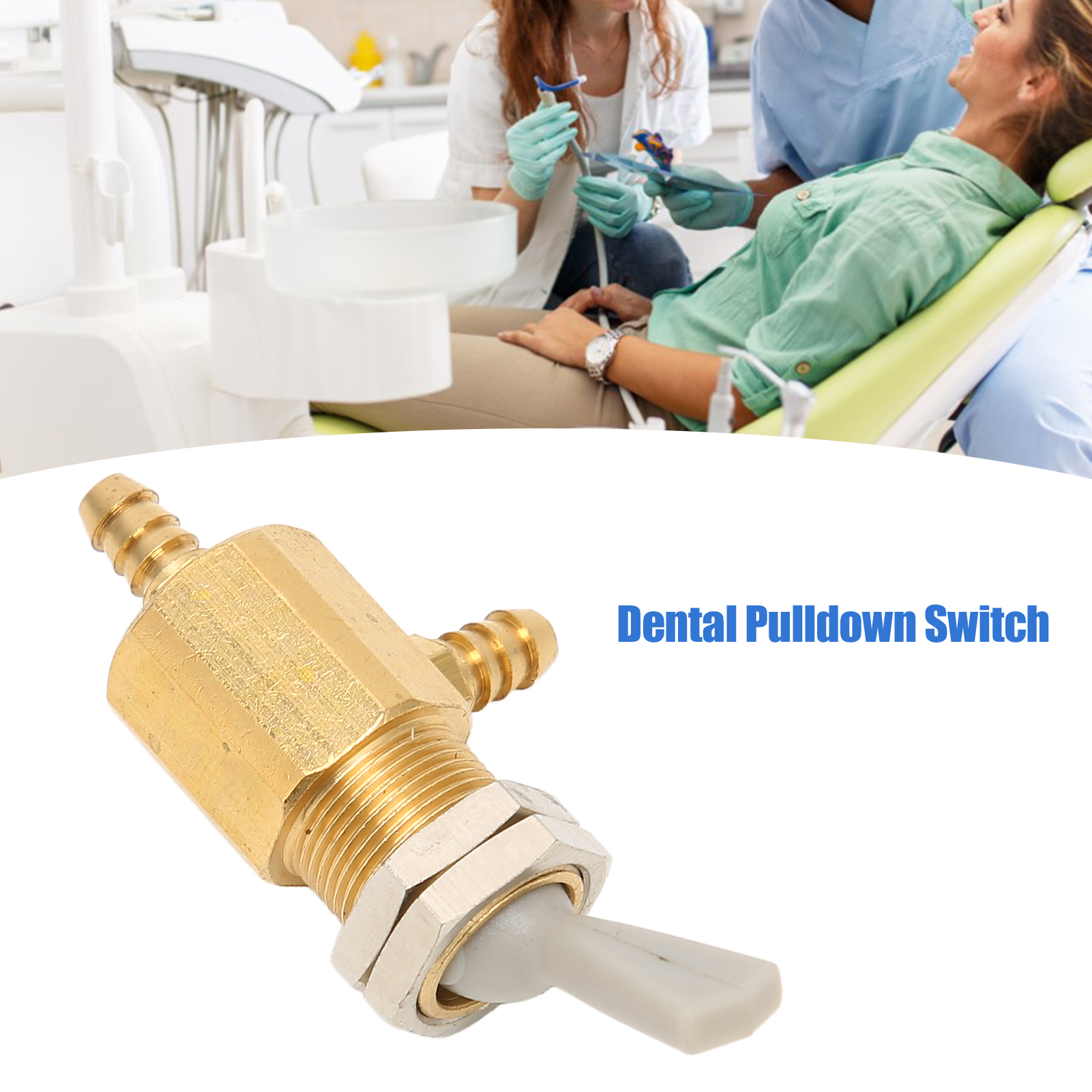 Metal Dental Pulldown Switch Valve Toggle For Dental Chair Unit Water Bottle L2S - Picture 23 of 28