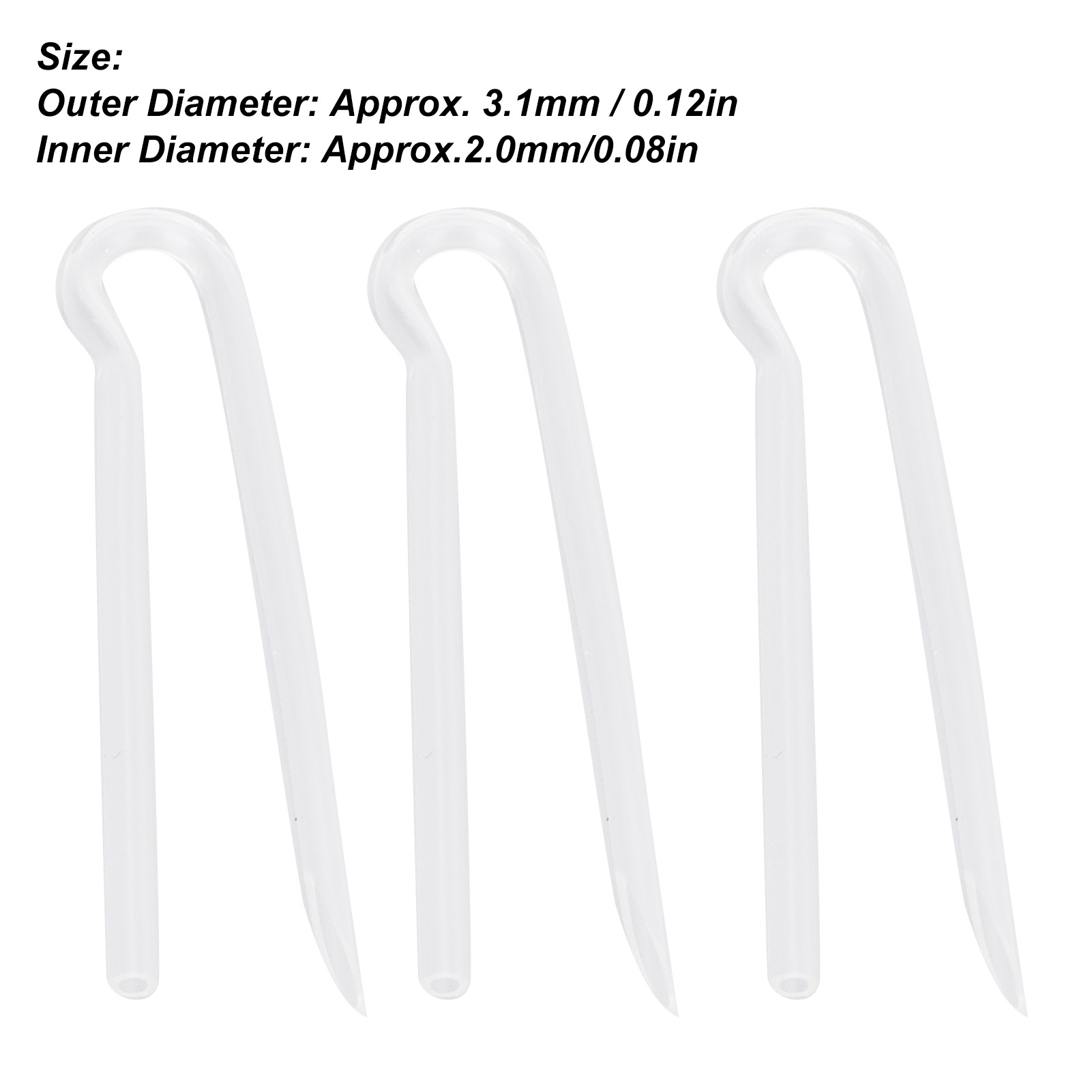 10pcs Hearing Aid Tubes Flexible Type R BTE Earmold Hearing Aid Tubing Repla EUJ - Picture 25 of 31