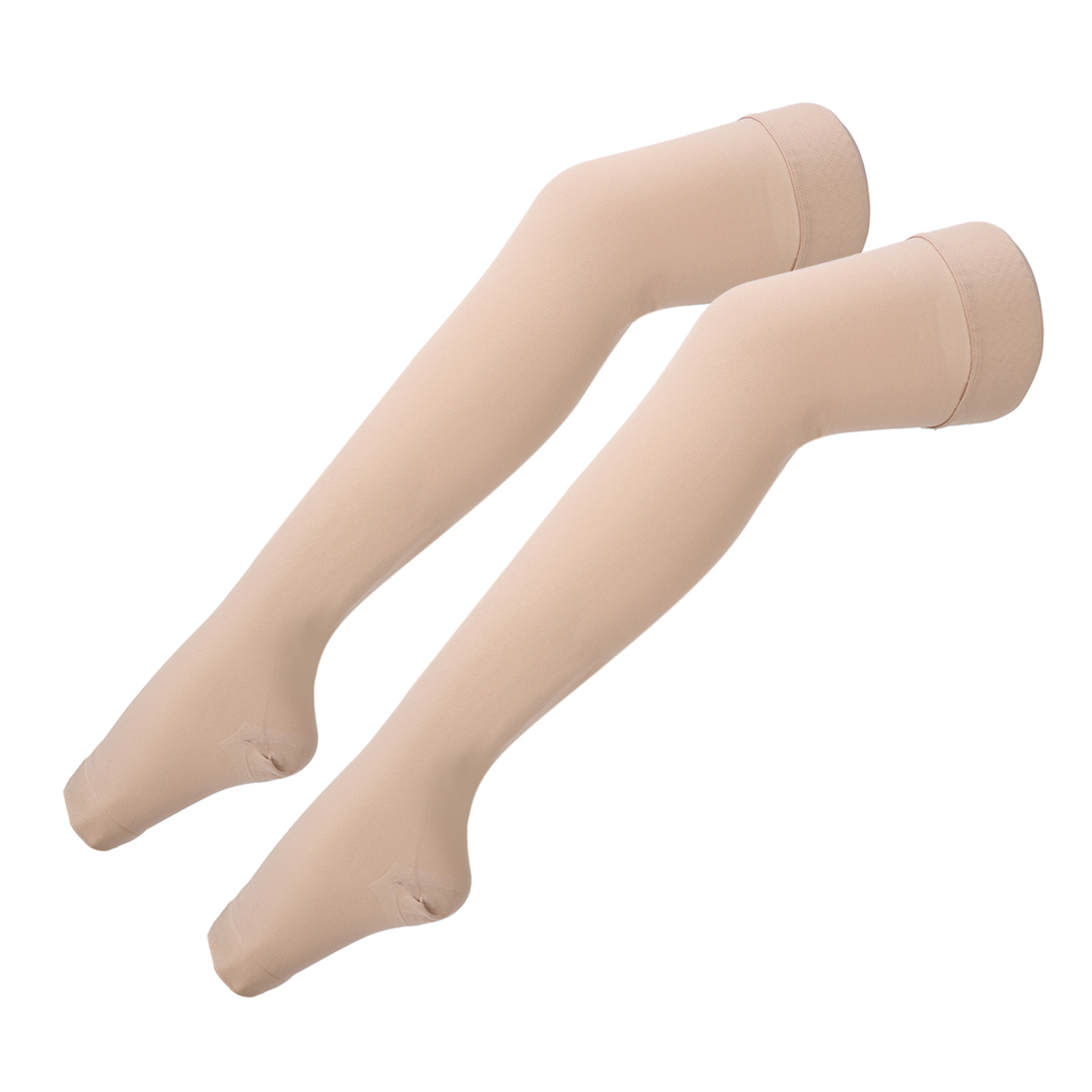 23 To 32mmHg Compression Stockings Open Toe Thigh High Graduated Compression GHB - Picture 29 of 32