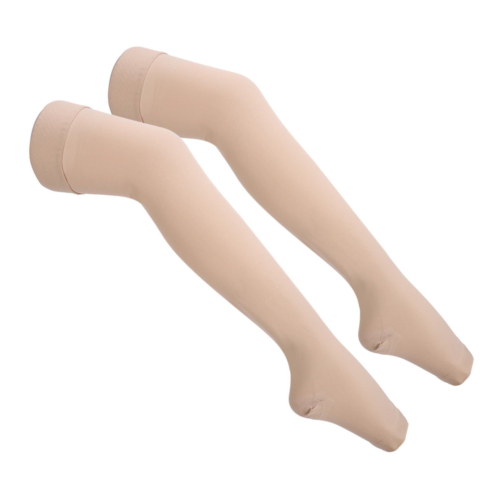 23 To 32mmHg Compression Stockings Open Toe Thigh High Graduated Compression GHB - Picture 27 of 32