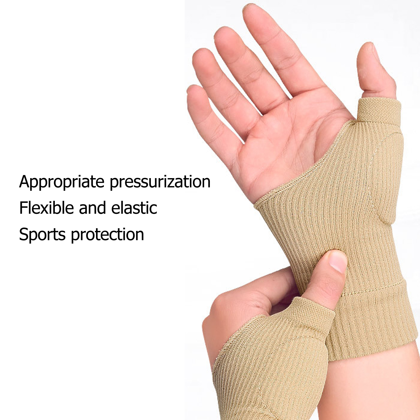 Pollice Polso Supporto Compressione Sport Mano Polso Tutore Manicotto per Artrite - Foto 28 di 30