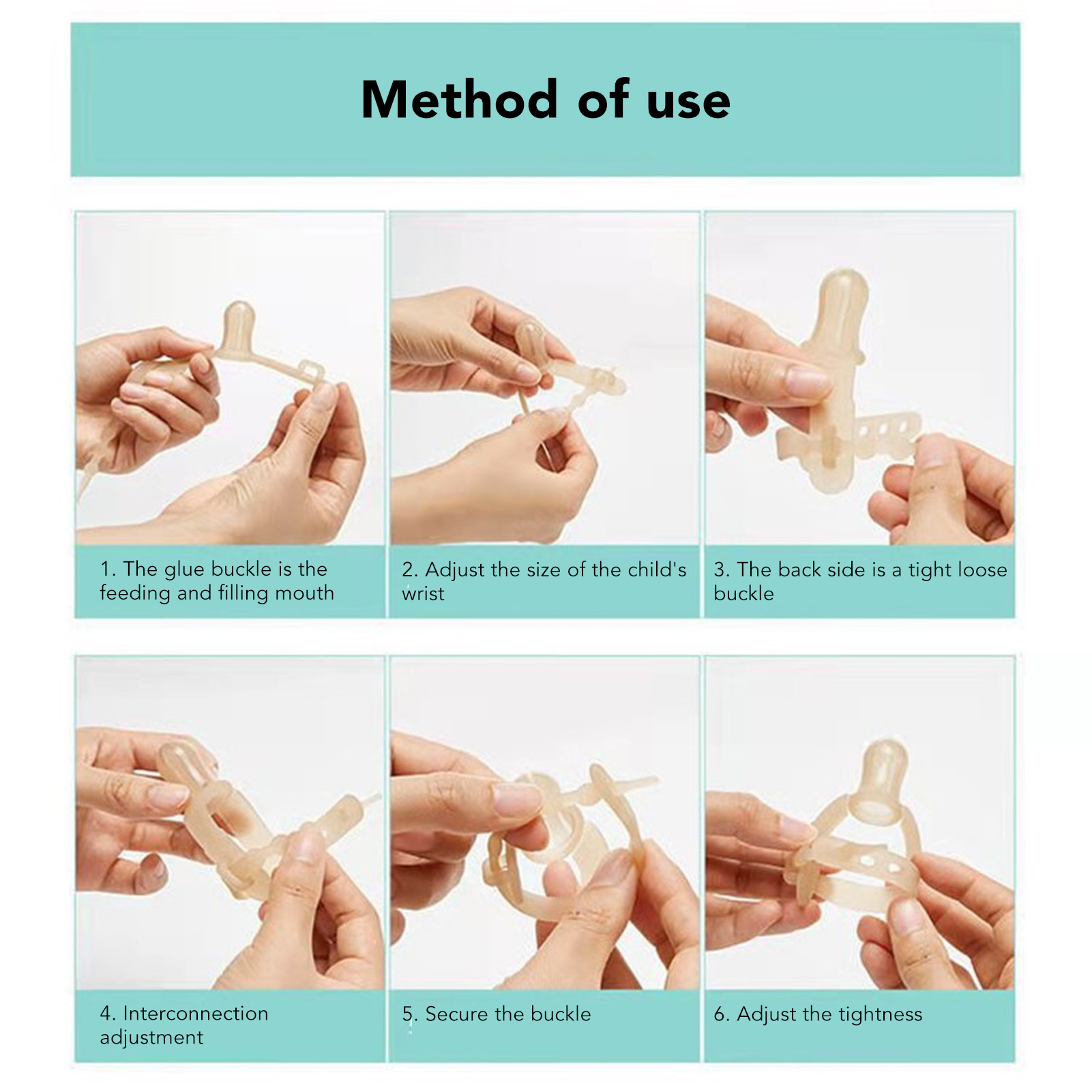 Baby Thumb Sucking Stop Adjustable Thumb Guard Soft Silicone Thumb Sucking T L2S - Picture 26 of 30