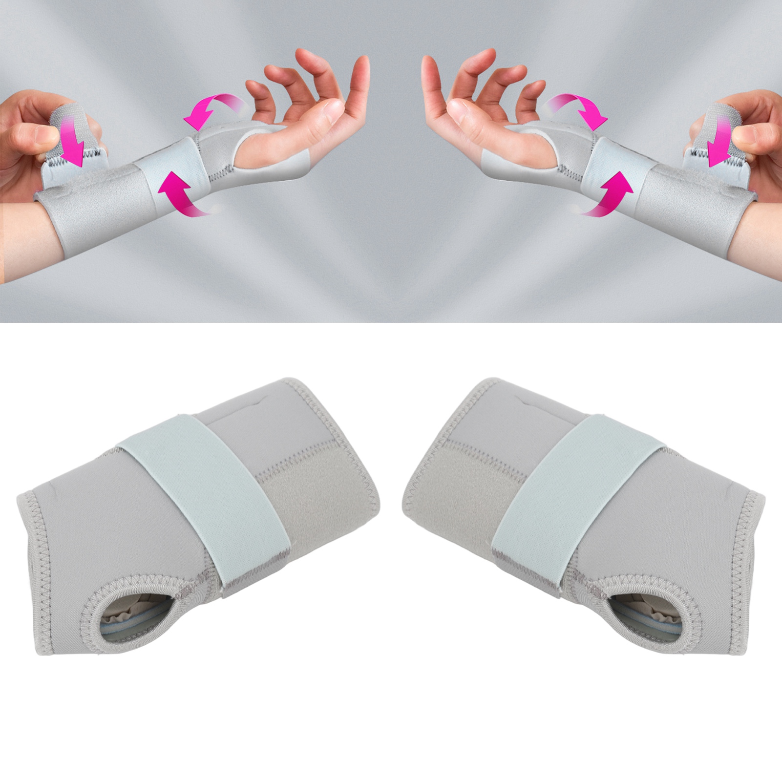 Wrist Brace Adjustable Breathable Wrist Immobilizer Brace Splint Protector W WYD - Picture 31 of 33