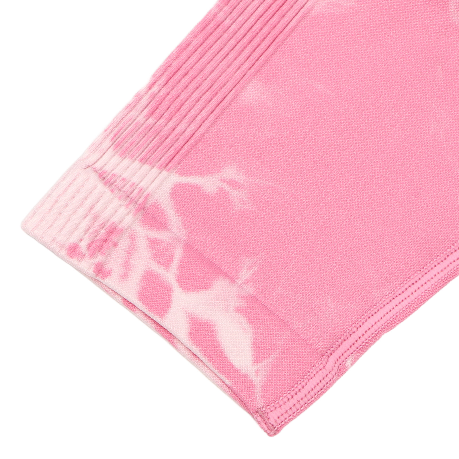 Women Yoga Leggings Tie Dye High Waisted Quick Drying Seamless Tight Pink Sp GF0 - Picture 26 of 31
