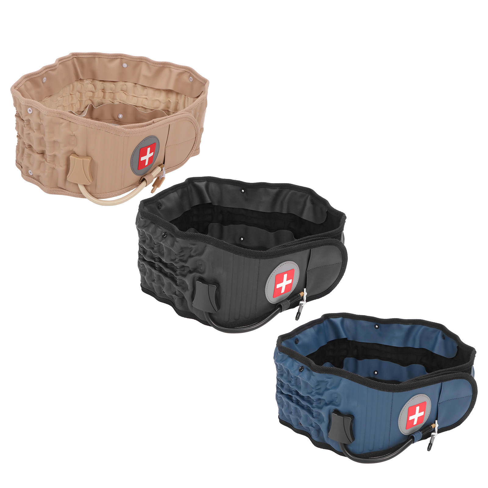 Lumbar Traction Belt Inflatable Improve Pain Back Decompression Belt Lumbar NHE - Picture 24 of 31