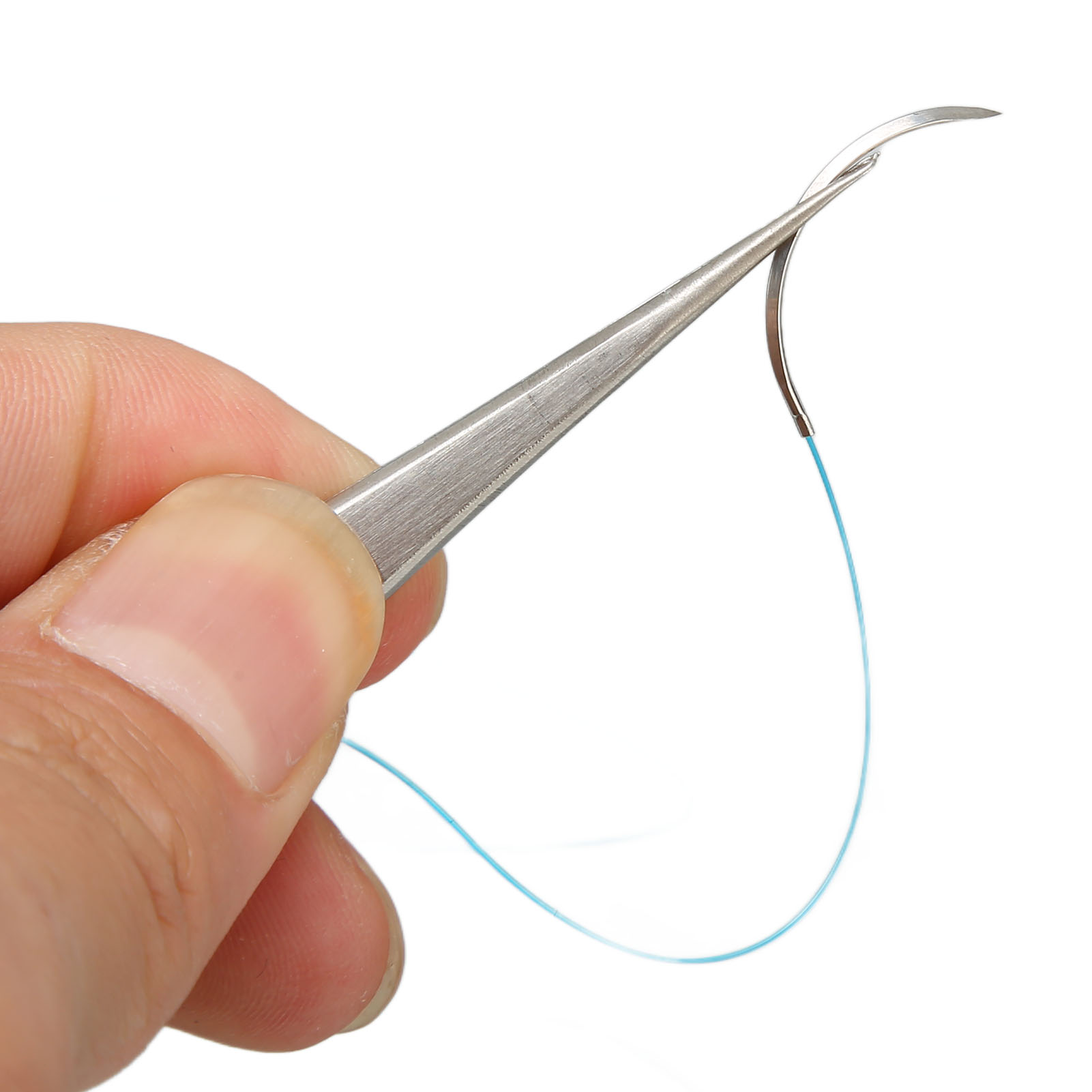 12pcs Suture Pratique Fil Emballage Individuel Nylon Fil De Suture Ensemble Avec - Imagen 17 de 21