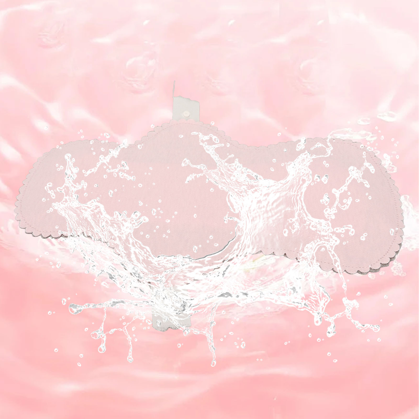 4pcs Cotton Sanitary Pad Pink Graphene Breathable Super Absorbent Washable R NHE - Picture 32 of 33
