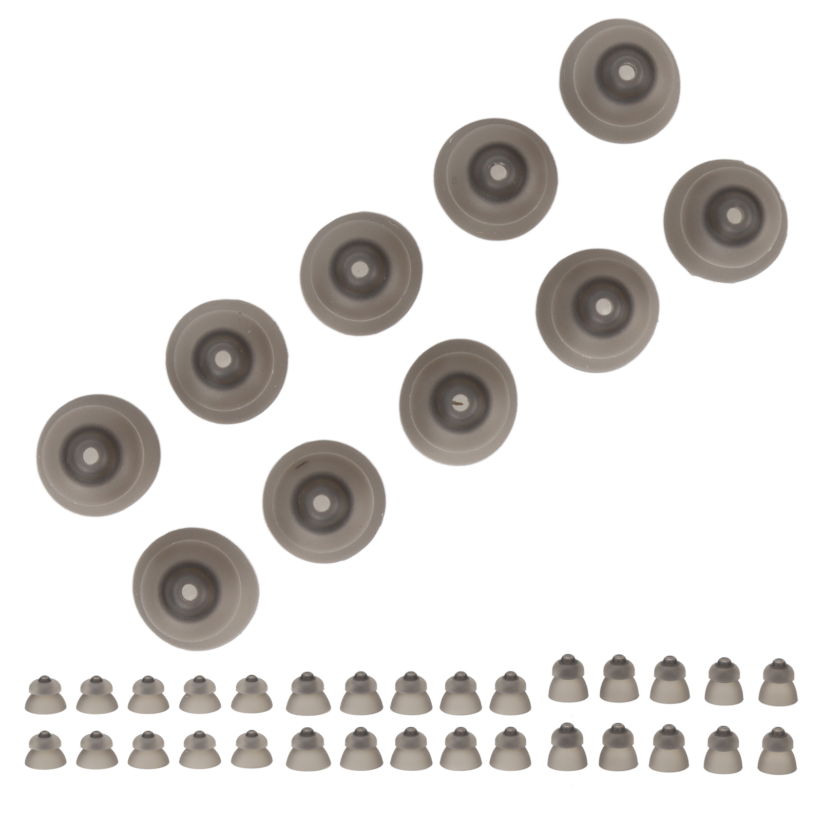 10pcs Sound Amplifier Dome Double Layer Open Washable Silicone Static Sound NHE - Picture 28 of 33