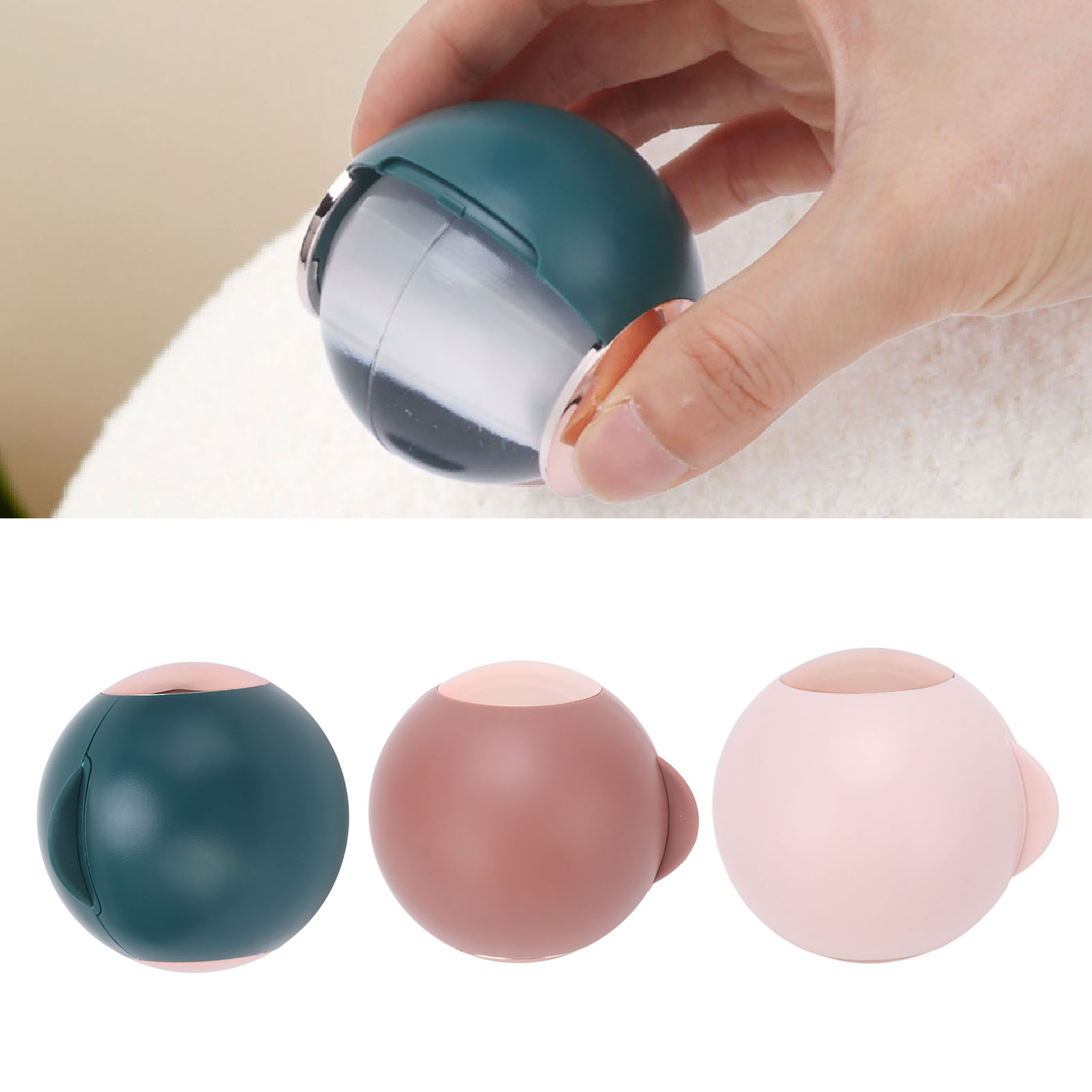 Reusable Lint Roller Ball Washable Lint Remover Portable Dog Cat Hair Remove EUJ